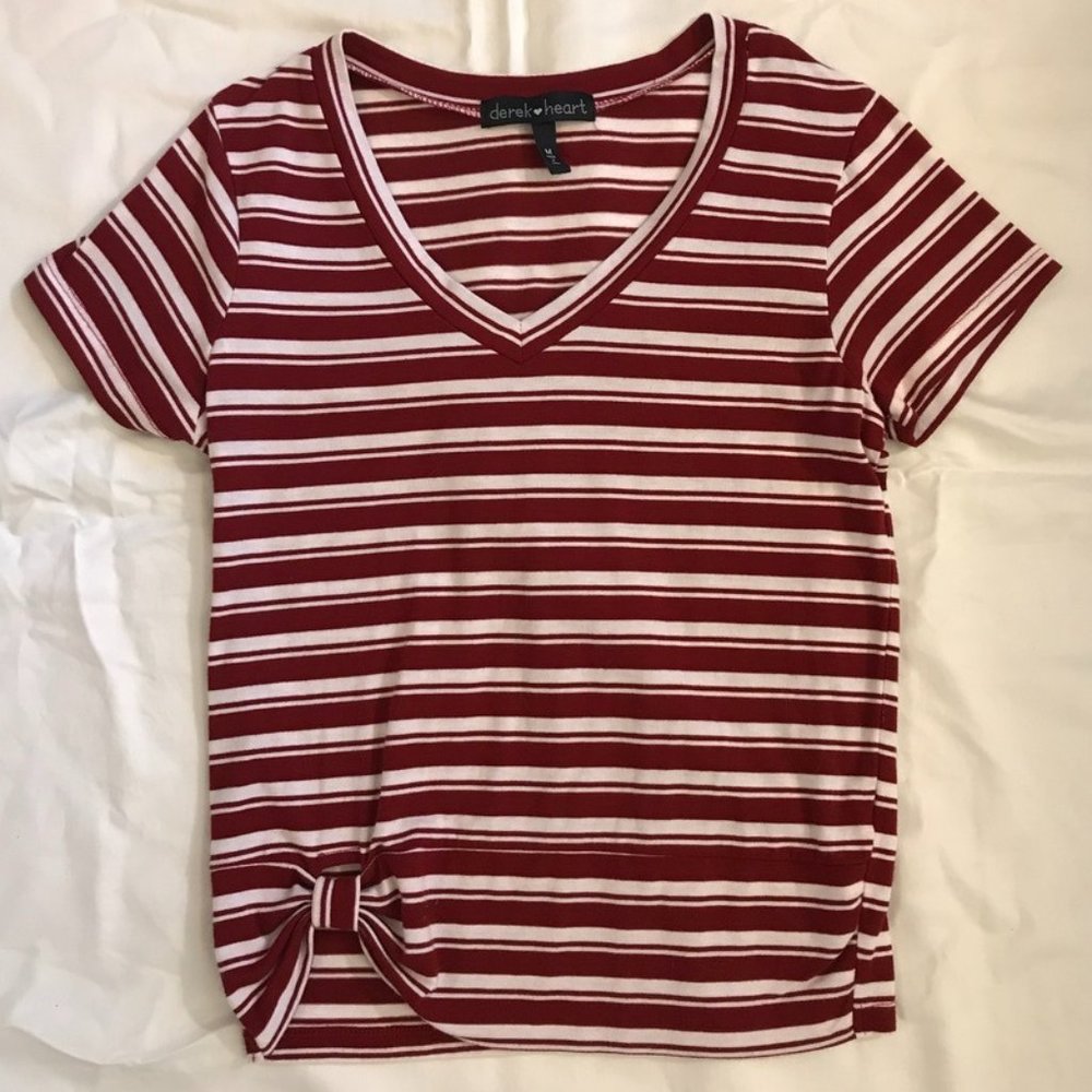 Striped Bow T-Shirt